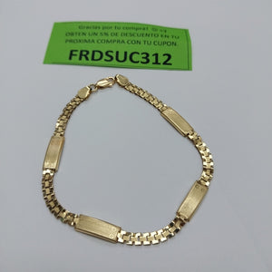 PULSERA ORO 14 K 4.2 GRMS (SEMINUEVO)