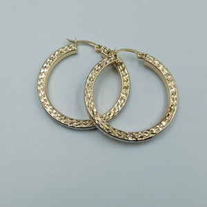 ARRACADAS PAR ORO 14 K 2.9 GRMS (SEMINUEVO)
