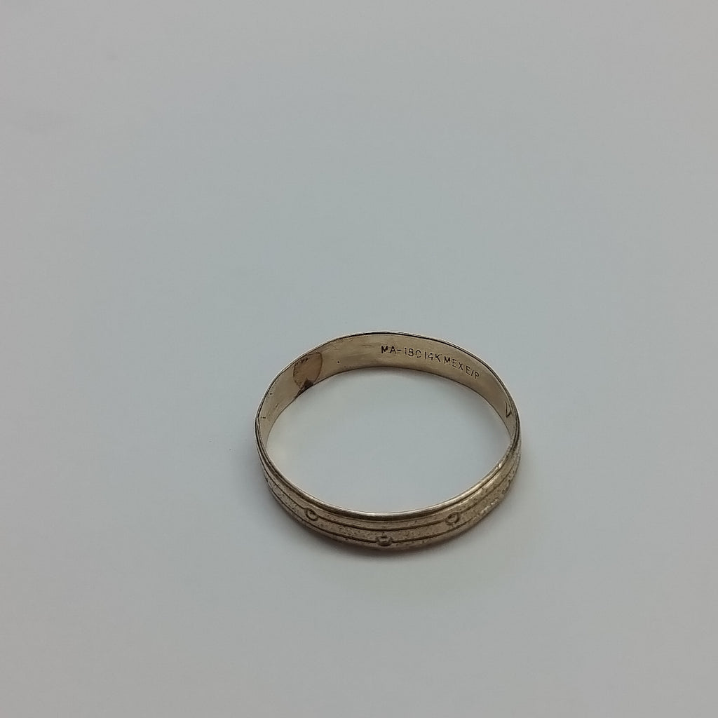 ARGOLLA ORO 10 K 1.4 GRMS (SEMINUEVO)