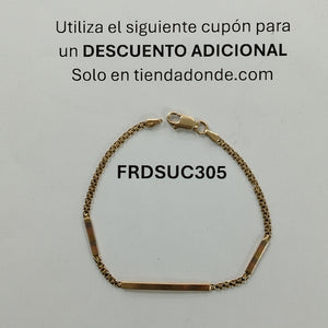 PULSERA ORO 14 K 4.2 GRMS (SEMINUEVO)