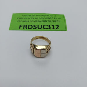 ANILLO ORO 14 K 6.3 GRMS (SEMINUEVO)