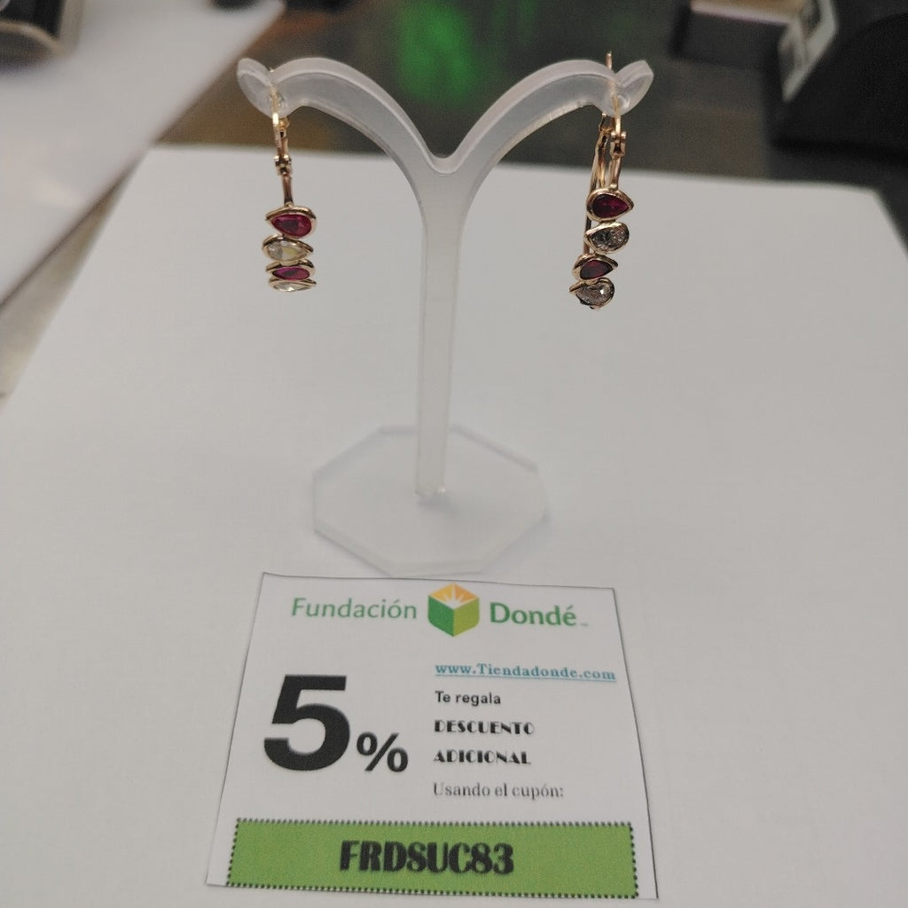 ARRACADAS PAR ORO 10 K 2.7 GRMS (SEMINUEVO)