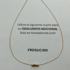 GARGANTILLA ORO 10 K 0.9 GRMS (SEMINUEVO)