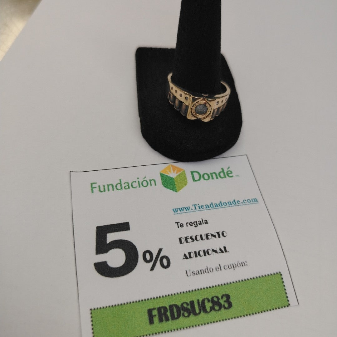ANILLO ORO 14 K 5 GRMS (SEMINUEVO)