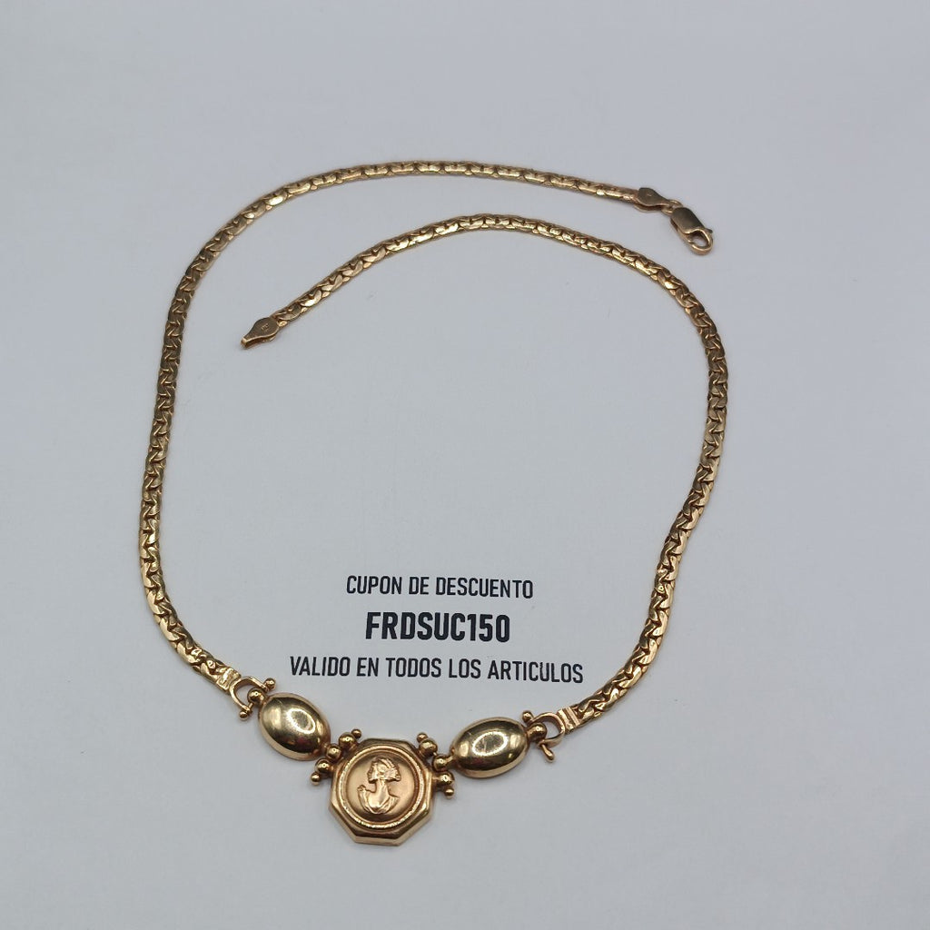 GARGANTILLA ORO 14 K 11 GRMS (SEMINUEVO)