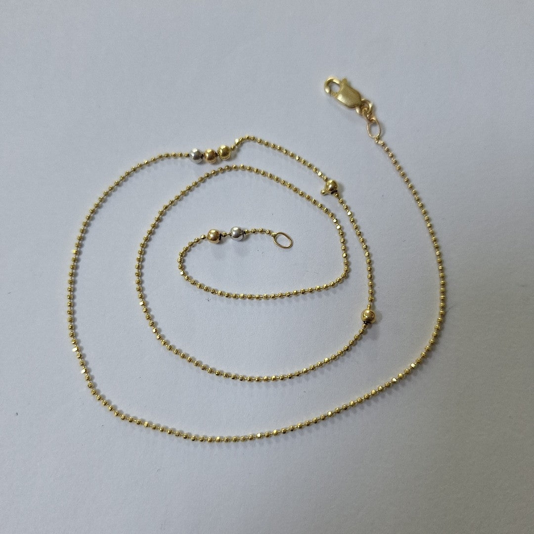 GARGANTILLA ORO 14 K 3.4 GRMS (SEMINUEVO)