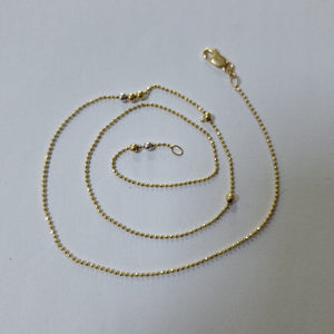 GARGANTILLA ORO 14 K 3.4 GRMS (SEMINUEVO)
