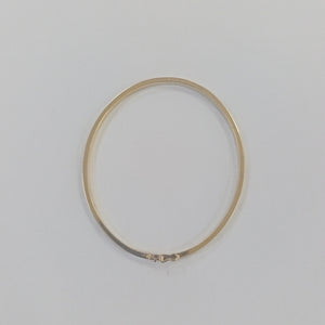 PULSERA RIGIDA ORO 14 K 4,50 GRMS (SEMINUEVO)