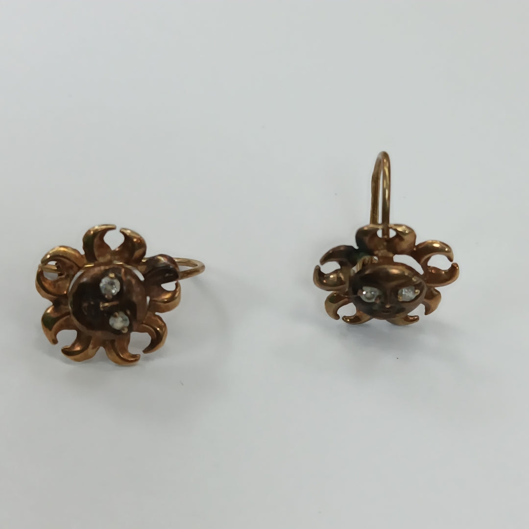 ARETES PAR ORO 10 K 2,40 GRMS (SEMINUEVO)