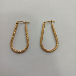 ARRACADAS PAR ORO 14 K 2,30 GRMS (SEMINUEVO)