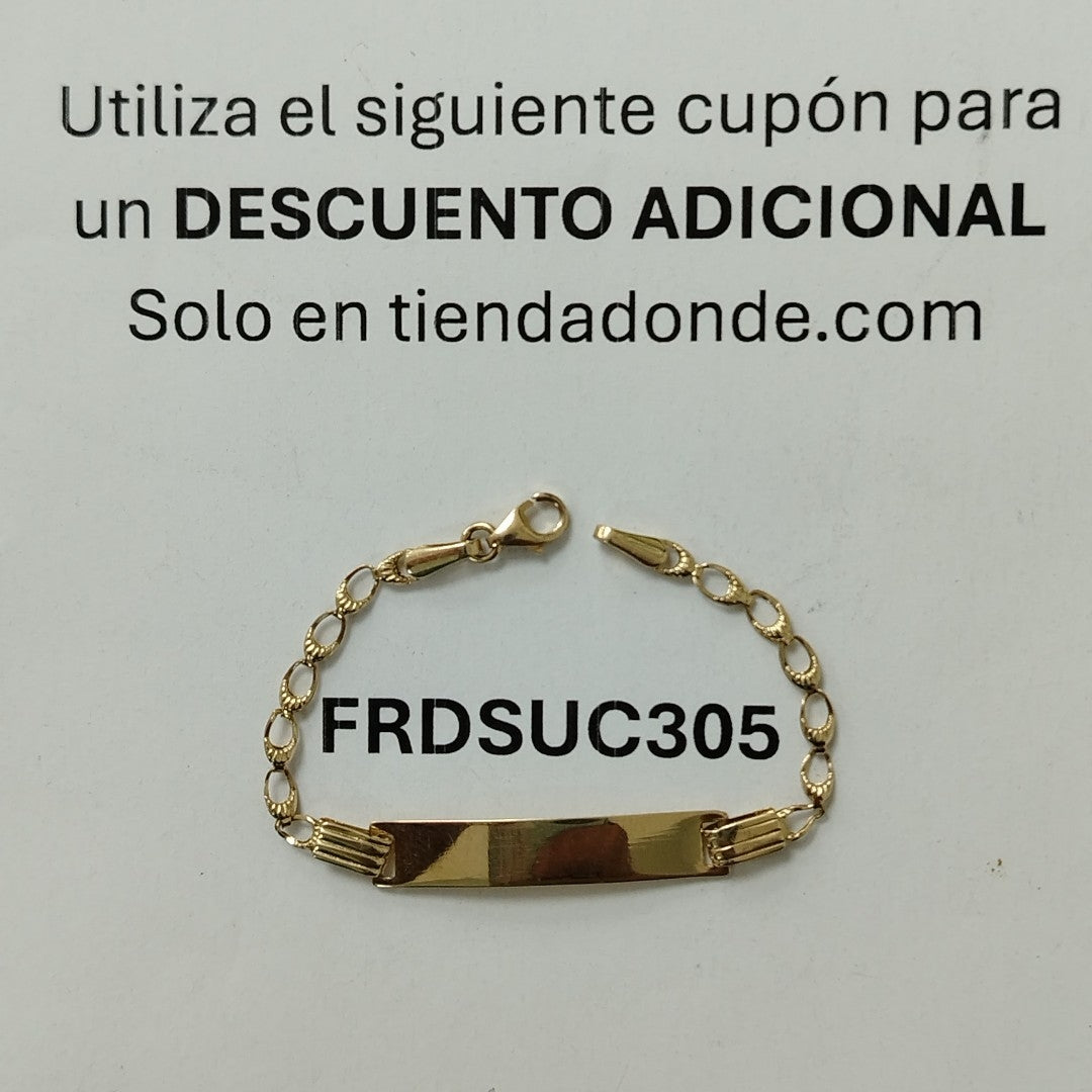 ESCLAVA ORO 14 K 1.8 GRMS (SEMINUEVO)