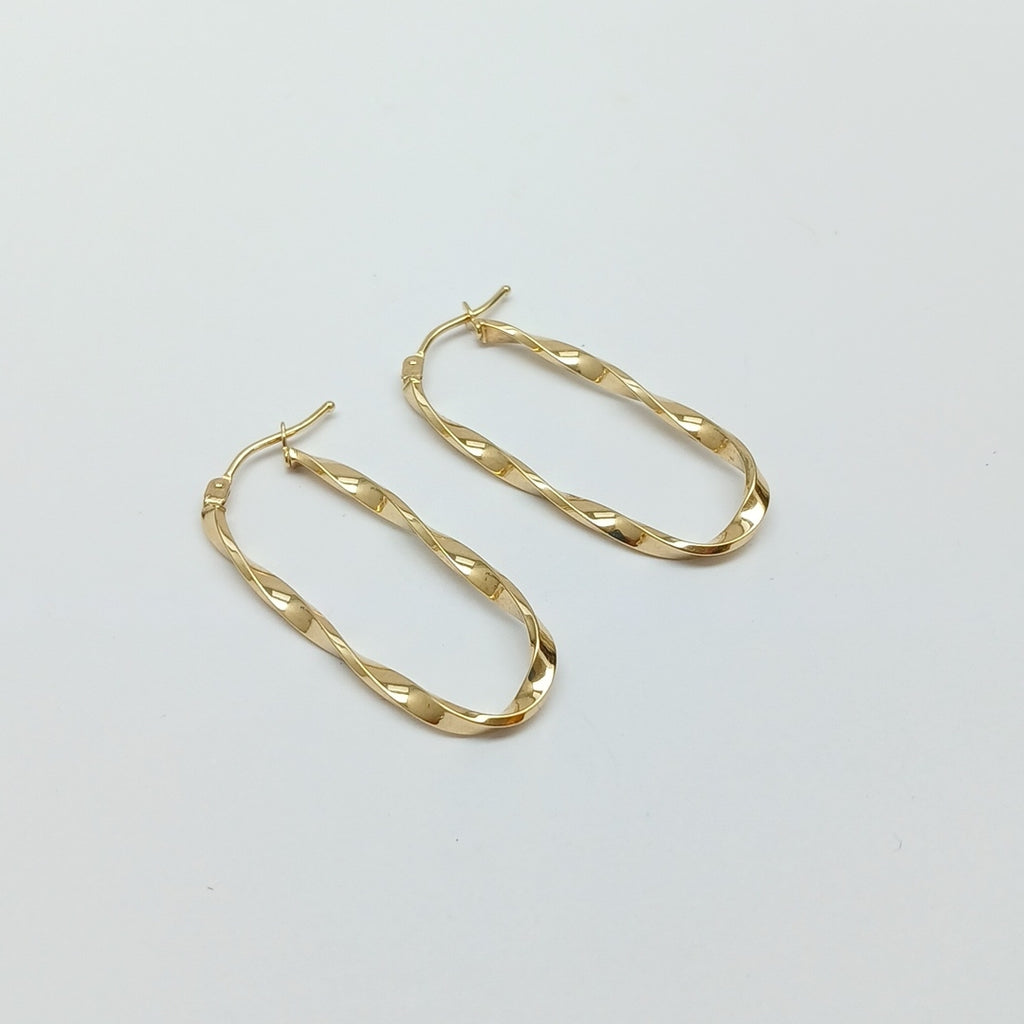 ARRACADAS PAR ORO 14 K 1,20 GRMS (SEMINUEVO)