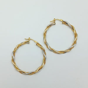 ARRACADAS PAR ORO 14 K 4.8 GRMS (SEMINUEVO)