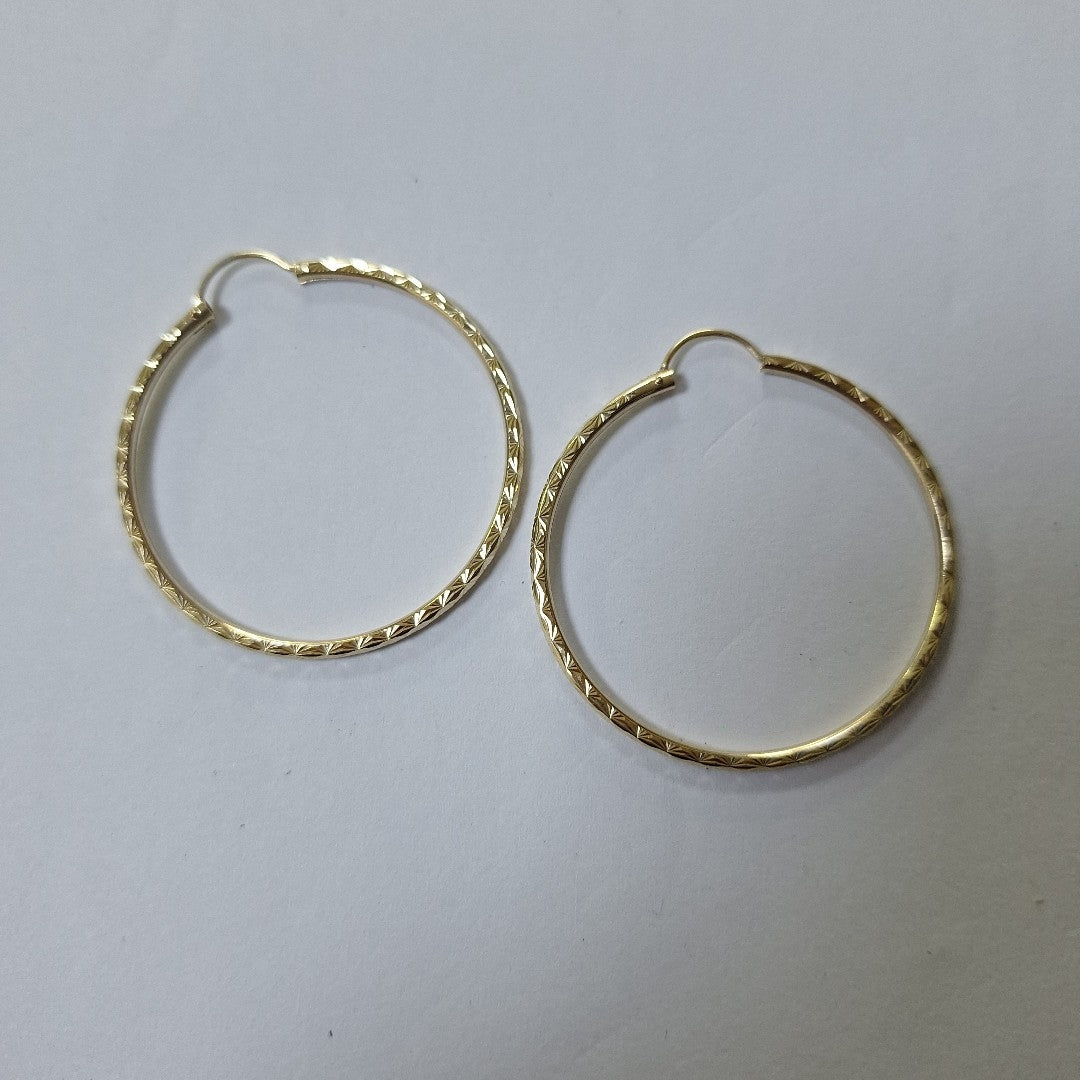 ARRACADAS PAR ORO 10 K 3.2 GRMS (SEMINUEVO)