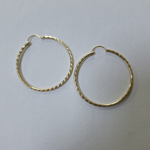 ARRACADAS PAR ORO 10 K 3.2 GRMS (SEMINUEVO)