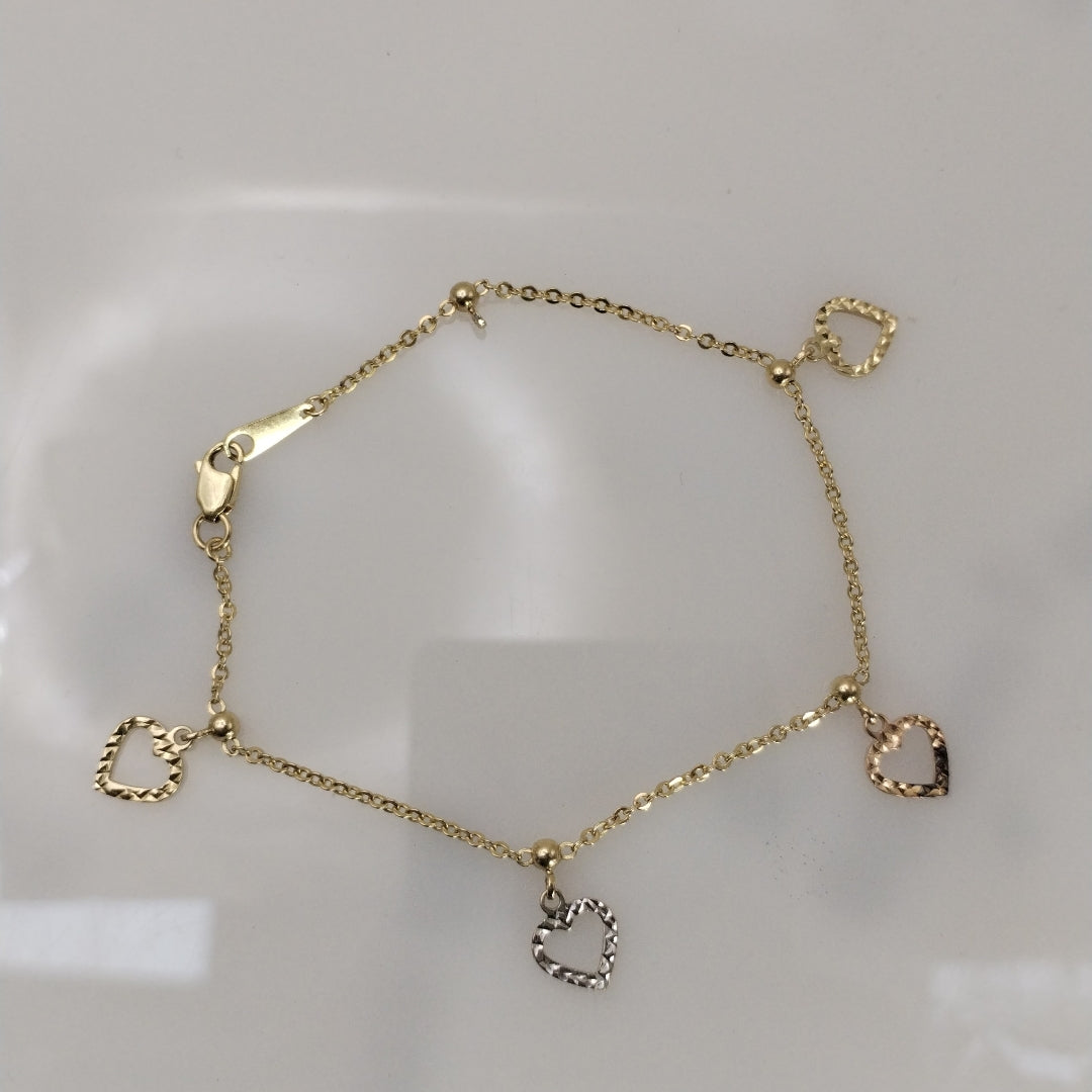 PULSERA ORO 14 K 3.7 GRMS (SEMINUEVO)