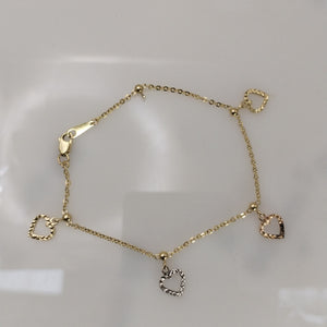 PULSERA ORO 14 K 3.7 GRMS (SEMINUEVO)