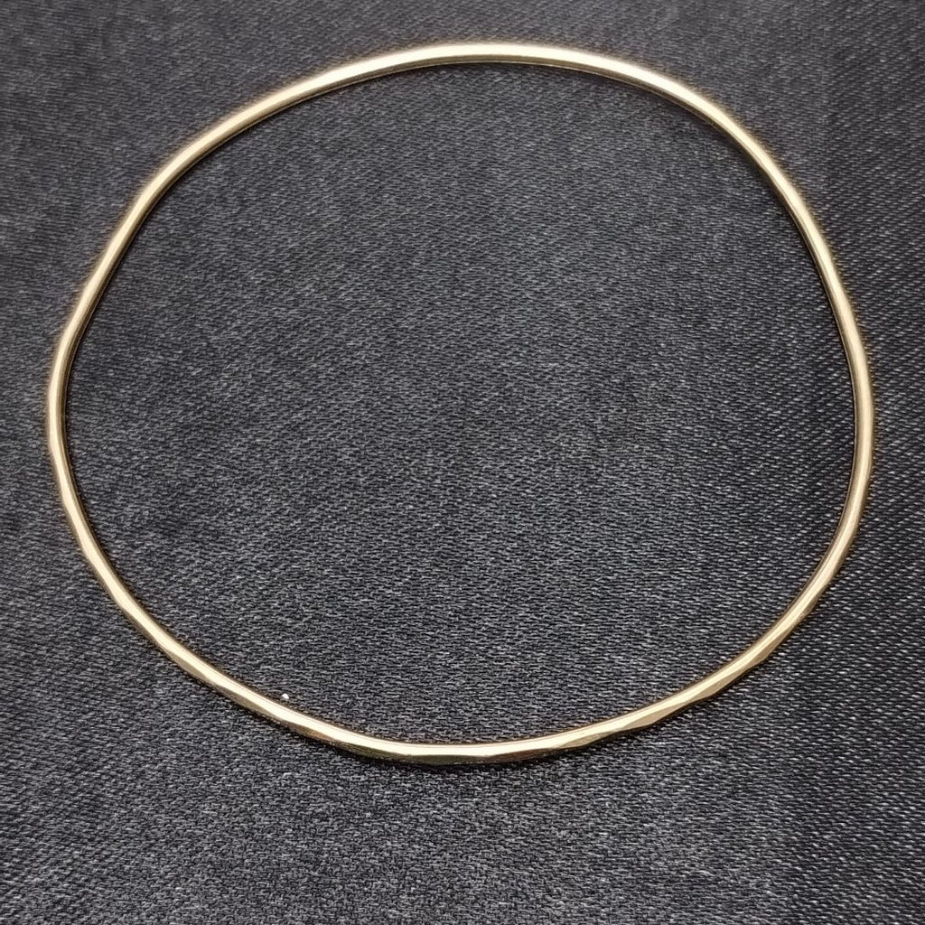 PULSERA RIGIDA ORO 14 K 2.2 GRMS (SEMINUEVO)