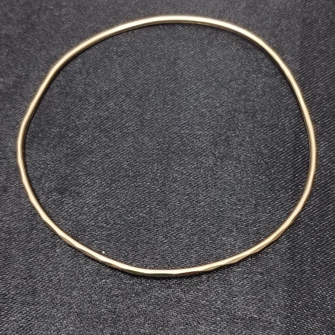 PULSERA RIGIDA ORO 14 K 2.2 GRMS (SEMINUEVO)