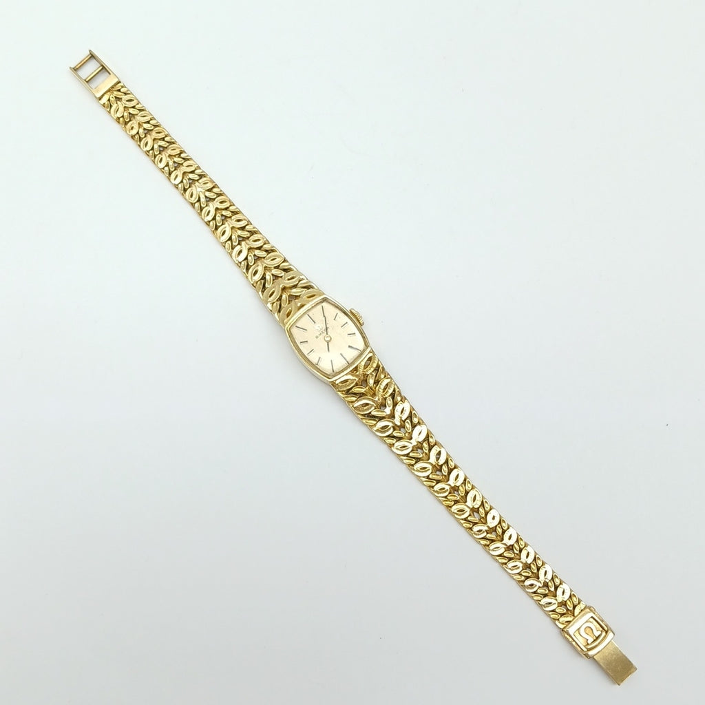 RELOJ CAJA ACERO PULSO ORO ORO 14 K 32.6 GRMS (SEMINUEVO)