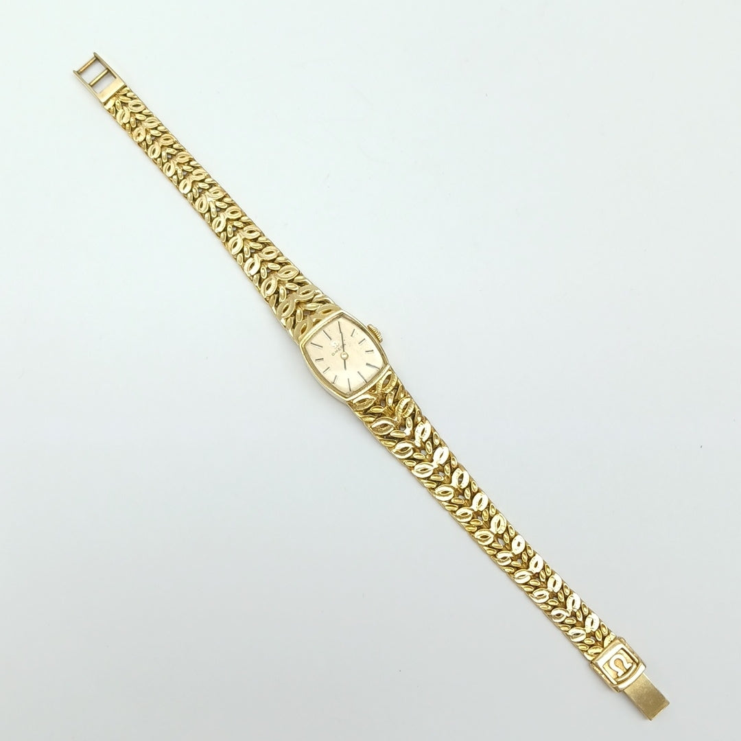 RELOJ CAJA ACERO PULSO ORO ORO 14 K 32.6 GRMS (SEMINUEVO)