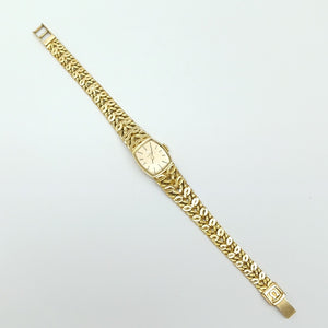 RELOJ CAJA ACERO PULSO ORO ORO 14 K 32.6 GRMS (SEMINUEVO)