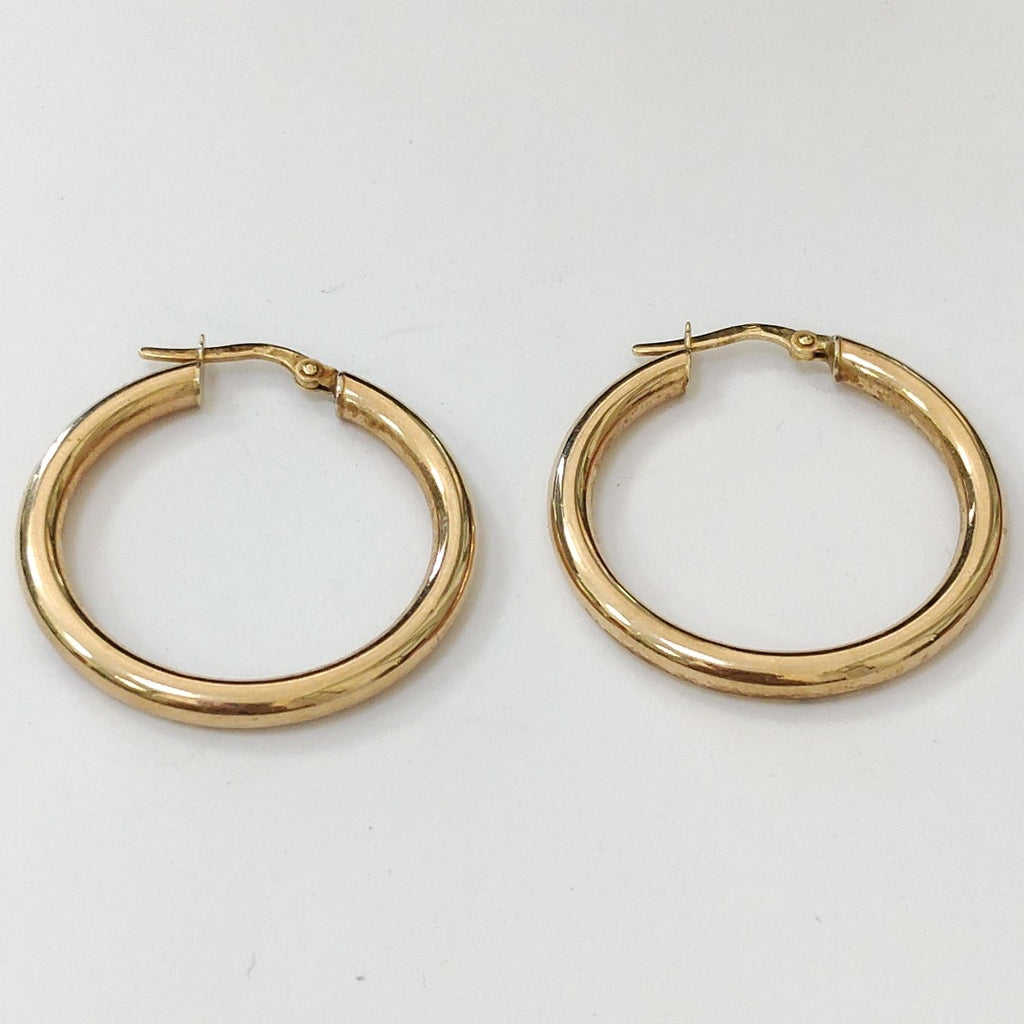 ARRACADAS PAR ORO 14 K 2.8 GRMS (SEMINUEVO)
