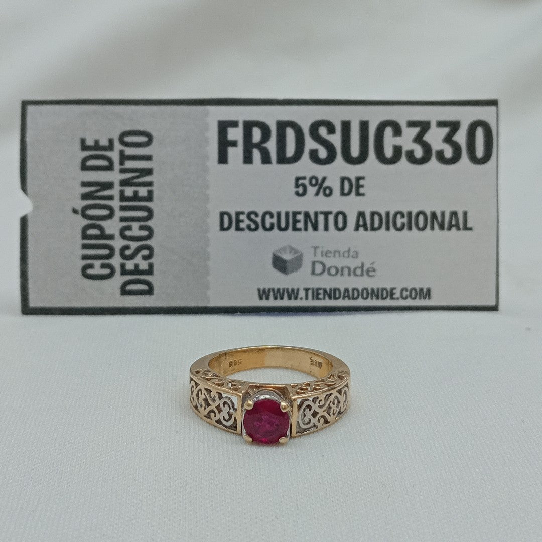 ANILLO ORO 14 K 6.7 GRMS (SEMINUEVO)