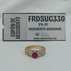 ANILLO ORO 14 K 6.7 GRMS (SEMINUEVO)