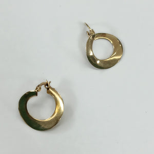 ARRACADAS PAR ORO 14 K 1,50 GRMS (SEMINUEVO)