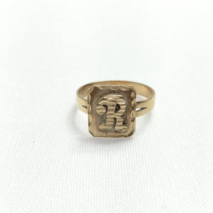 ANILLO ORO 10 K 3,00 GRMS (SEMINUEVO)