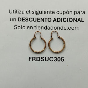 ARRACADAS PAR ORO 10 K 1.9 GRMS (SEMINUEVO)