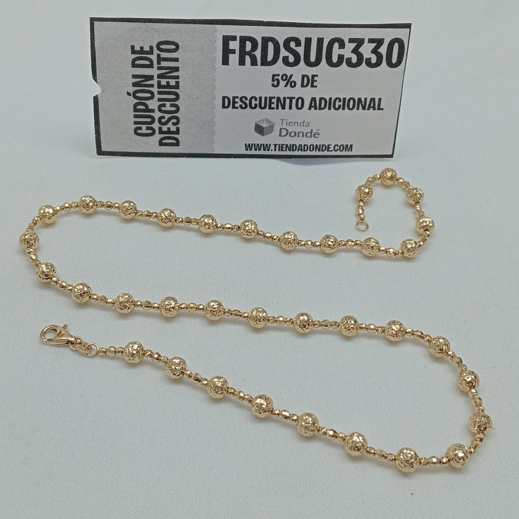 GARGANTILLA ORO 14 K 7,00 GRMS (SEMINUEVO)