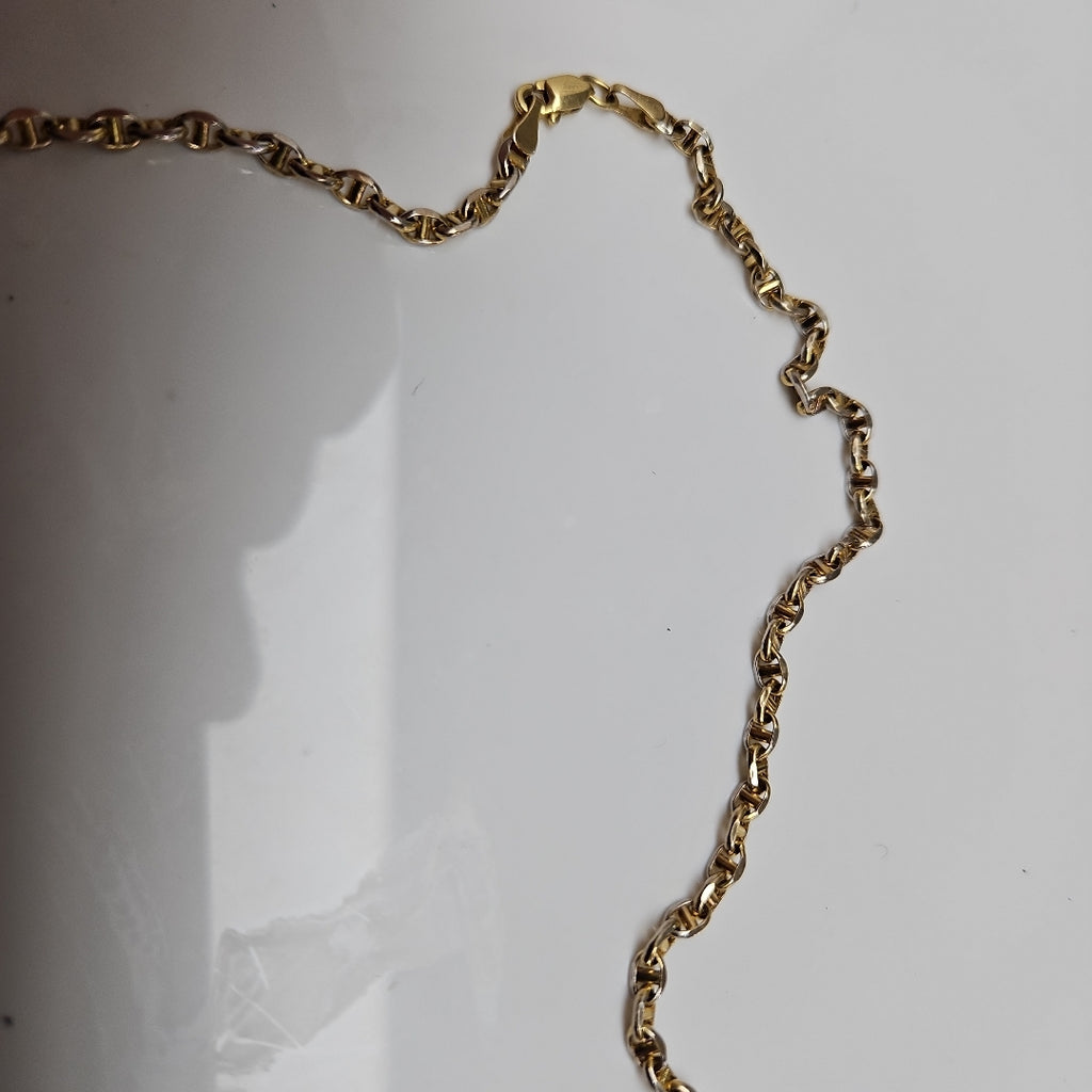 CADENA ORO,ORO COMBINADO 14 K 5,90 GRMS (SEMINUEVO)