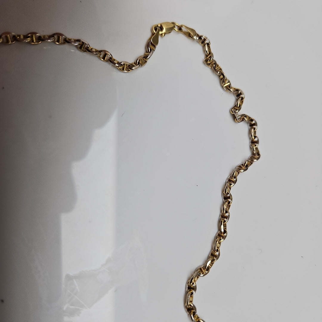 CADENA ORO,ORO COMBINADO 14 K 5,90 GRMS (SEMINUEVO)