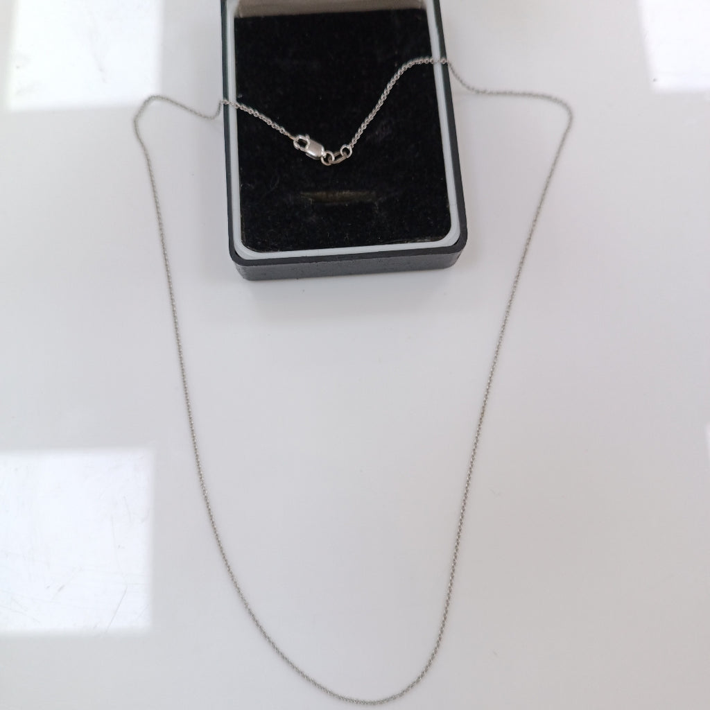 CADENA ORO BLANCO 14 K 1,90 GRMS (SEMINUEVO)
