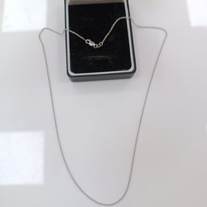 CADENA ORO BLANCO 14 K 1,90 GRMS (SEMINUEVO)