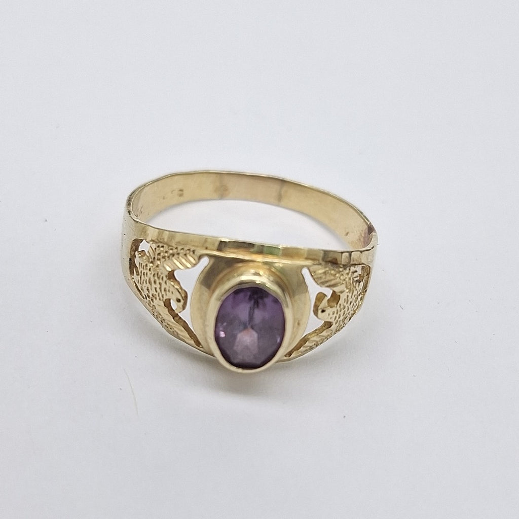 ANILLO ORO 10 K 4.5 GRMS (SEMINUEVO)