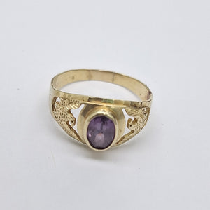 ANILLO ORO 10 K 4.5 GRMS (SEMINUEVO)