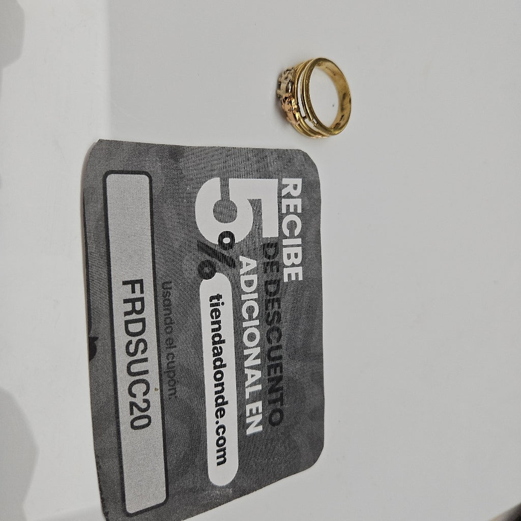 ANILLITO ORO COMBINADO 14 K 5,00 GRMS (SEMINUEVO)