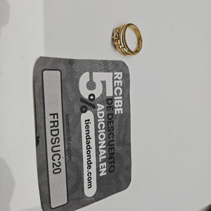 ANILLITO ORO COMBINADO 14 K 5,00 GRMS (SEMINUEVO)