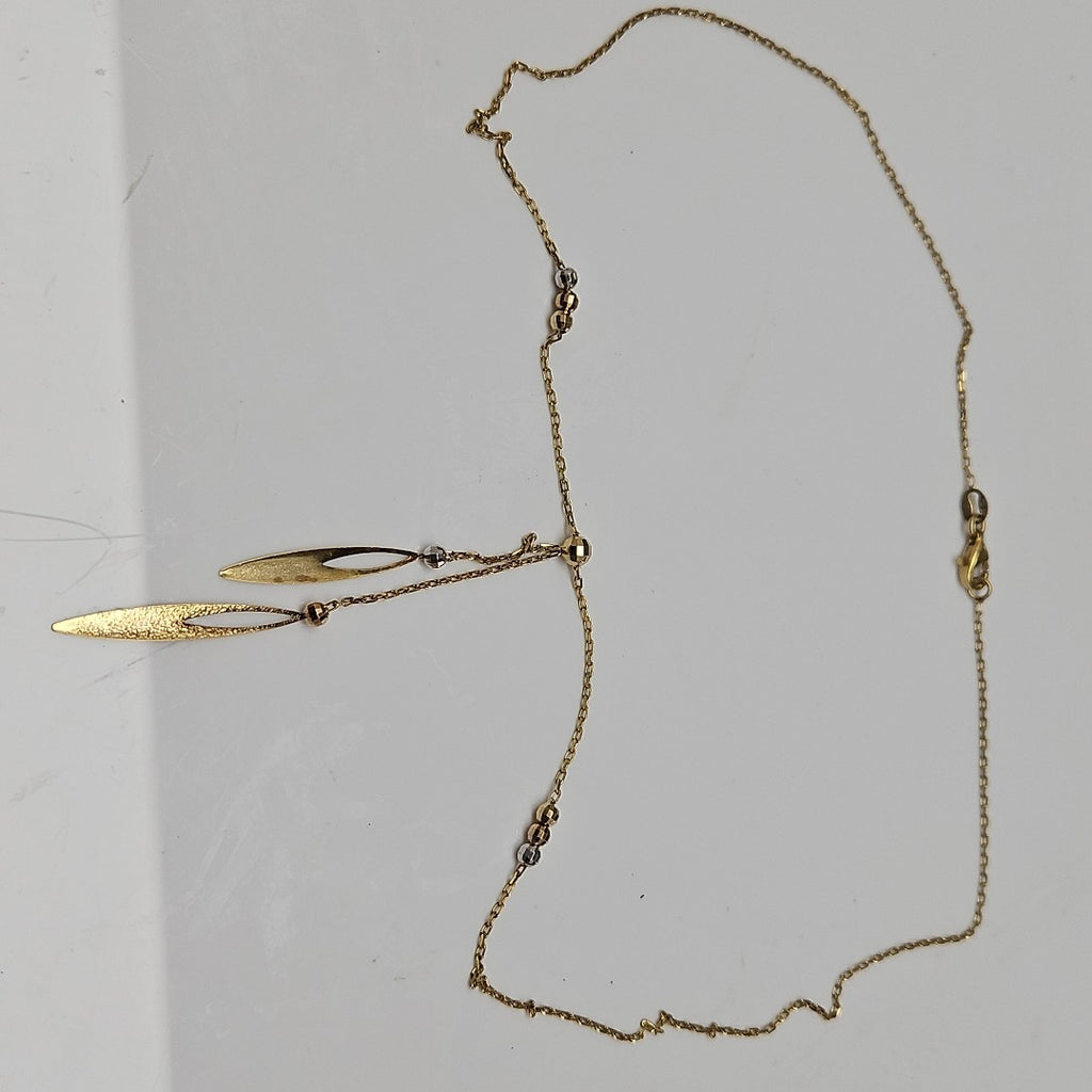 GARGANTILLA ORO COMBINADO 14 K 3,70 GRMS (SEMINUEVO)