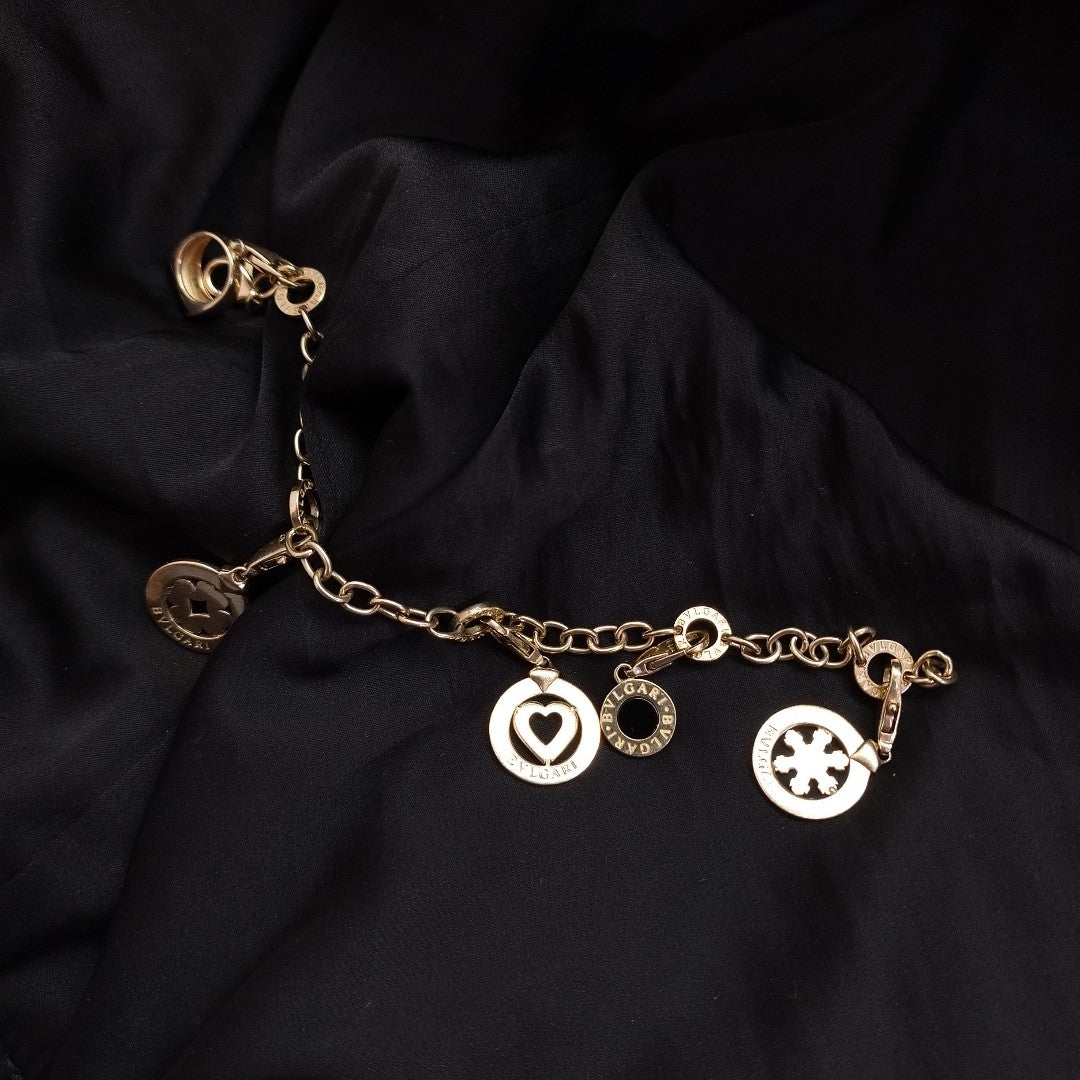 DIJE, PULSERA ORO 14 K 24.5 GRMS (SEMINUEVO)