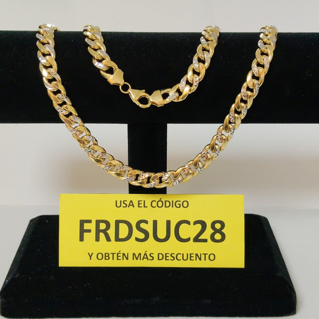 CADENA ORO,RODIADO 14 K 36,20 GRMS (SEMINUEVO)