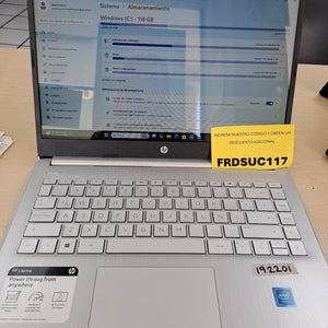 LAPTOP HP 14-DQ0518LA (2024) 128 GB SSD 4 GB RAM (SEMINUEVO)