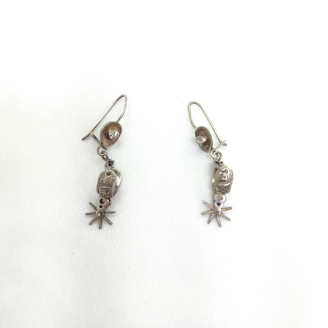 BROQUELES PAR PLATA 4,30 GRMS (SEMINUEVO)
