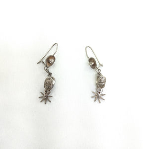 BROQUELES PAR PLATA 4,30 GRMS (SEMINUEVO)