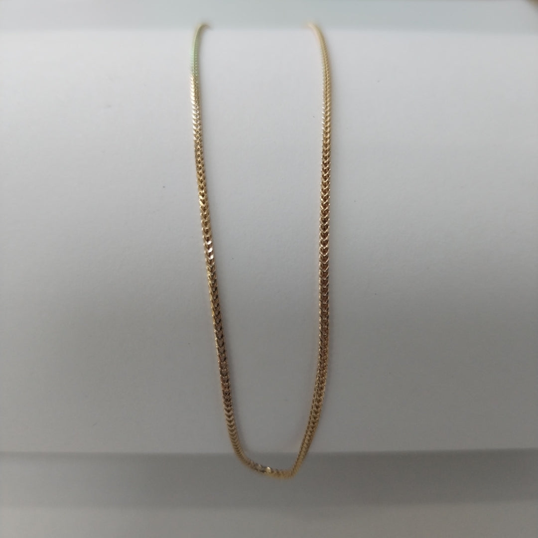 CADENA ORO 14 K 3.2 GRMS (SEMINUEVO)