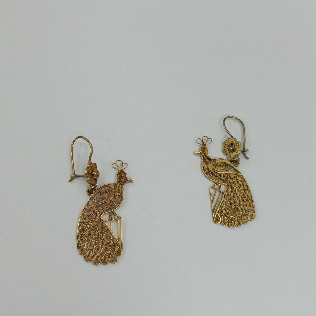 ARETES PAR ORO 8 K 4.8 GRMS (SEMINUEVO)