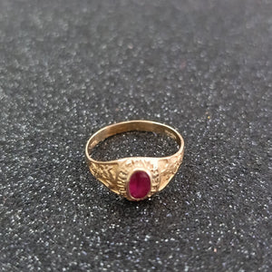 ANILLO ORO 10 K 1.6 GRMS (SEMINUEVO)